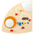 HABA® Interactive Learning Wall - Quarter Circle Left