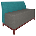 Hickory Contract Urban Lounge Seating - Loveseat without Arms