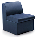 GLOBAL Braden™ Modular Lounge Seating - Armless Single Chair