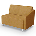 MooreCo® Modular Soft Seating Collection - Left Arm Loveseat
