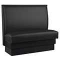 Upholstered Booth - 36 in.H Single Booth, Cap Style
