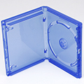 Clear-Vu One-Time™ Security Case - 1 Disc Blu-ray, Blue