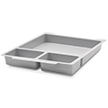 Gratnells® Tray Insert - 1 Large & 2 Small Sections