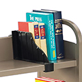 SMITH SYSTEM® Buffalo Book Truck - 10 in.D Book Supports