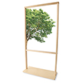 Whitney Brothers® Nature View Floor Stand Partition - 24 in.W