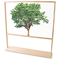 Whitney Brothers® Nature View Floor Stand Partition - 48 in.W