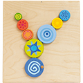HABA® Sensory Wall Panels - Special Effects Turning Discs