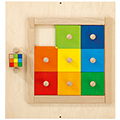 HABA® Sensory Wall Panels - Colorful Squares