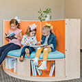 Russwood® Reading Hideout - Curved, Vinyl