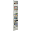 SAFCO® Steel Literature Display - 23 Pocket Wall Rack