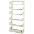 estey® Steel Cantilever Library Shelving - 78 in.H x 12 in.D Single-Face