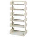 estey® Steel Cantilever Library Shelving - 78 in.H x 20 in.D Double-Face