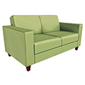 Hickory Contract Blake Lounge Seating - Loveseat, Vinyl