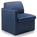 GLOBAL Braden™ Modular Lounge Seating - Single Seat with Right Arm