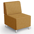 MooreCo® Modular Soft Seating Collection - Armless Chair