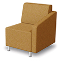 MooreCo® Modular Soft Seating Collection - Left Arm Chair