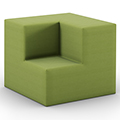 HPFI® Flex Tiered Seating - 2-Tier Inside Facing Corner