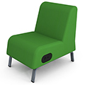Paragon MOTIV® 1.0 Soft Seating - Armless Chair with Power Left