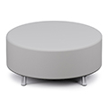 Russwood® Palette™ Soft Lounge Seating - Round Ottoman, Fabric