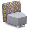 Russwood® Palette™ Soft Lounge Seating - 30° Wedge Chair, Fabric