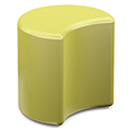 Russwood® Modular Seating - Round Seat with cutout, Vinyl