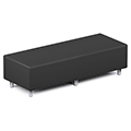 Russwood® Palette™ Soft Lounge Seating - Rectangle Ottoman, Vinyl