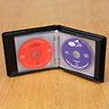 CD-DVD Ring Binder Albums with Unlined Pages - 10 Disc