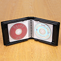 CD-DVD Album w/ Lined Top-Loading Pages - 14 Disc