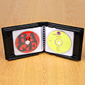 CD-DVD Album w/ Lined Top-Loading Pages - 20 Disc