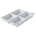Gratnells® Tray Insert - 4 Sections