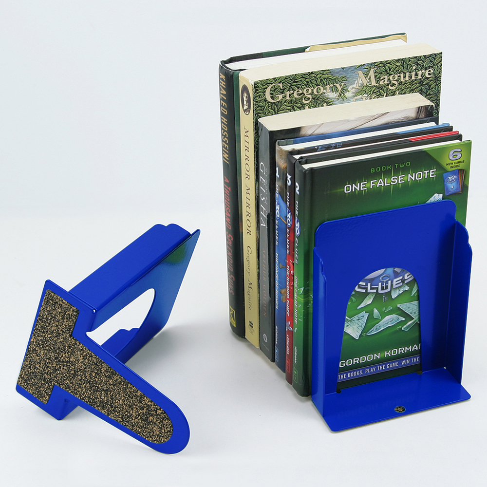 Book Supports - Vernon Heavy-Duty Steel Bookends