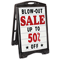 A-Plus® Folding Sign - Deluxe