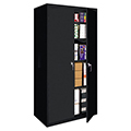 Steel Cabinets USA Locking Storage Cabinet - 72 in.H x 48 in.W x 24 in.D